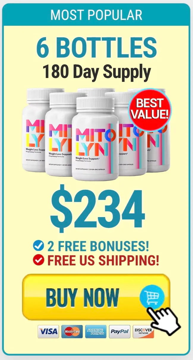 mitolyn 6 bottles